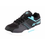 Yonex Badmintonschuhe Strider Flow 2025 (Schnürsenkel) schwarz/blau Kinder